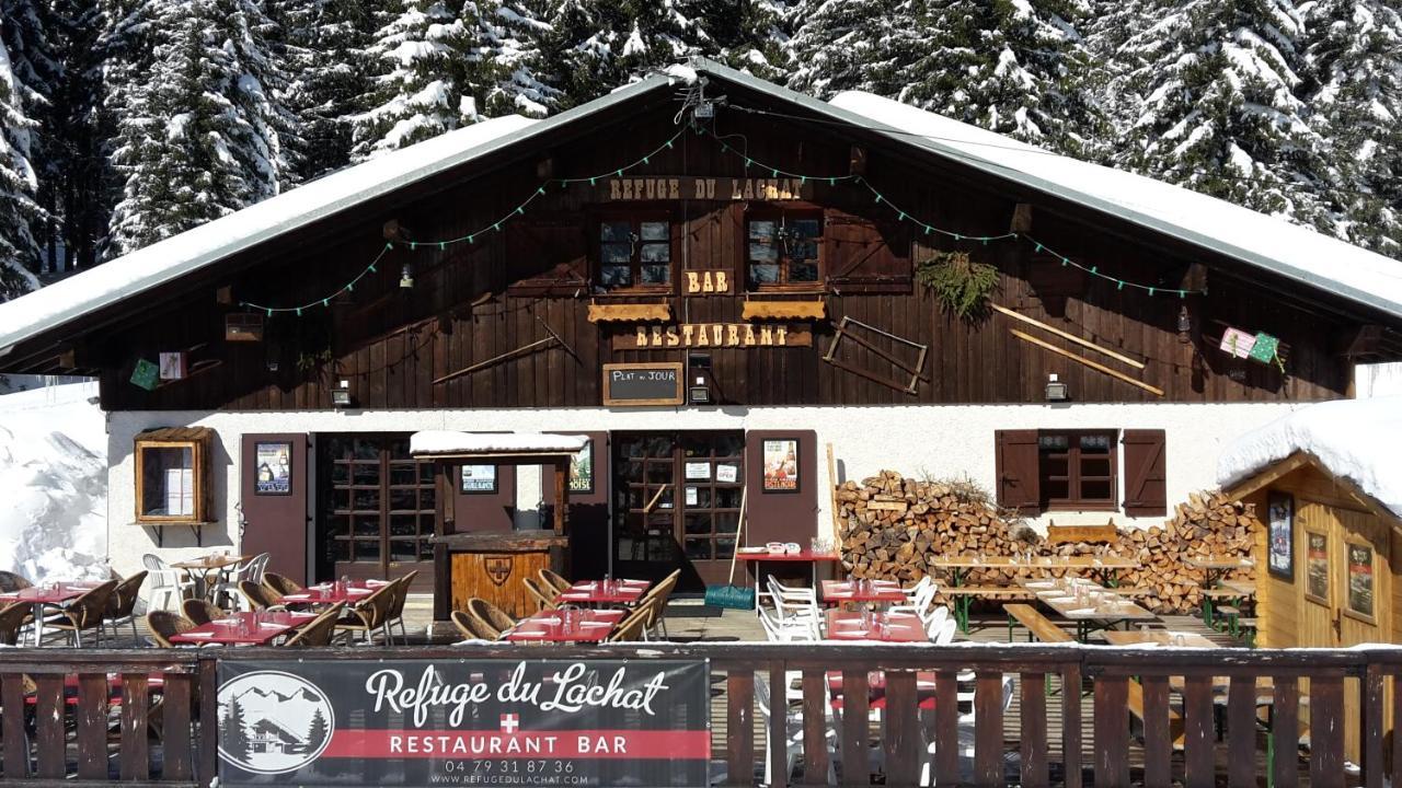 Le Refuge Du Lachat Crest-Voland Bagian luar foto